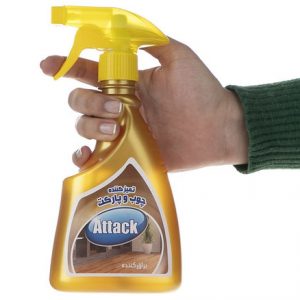 اسپری تمیز کننده چوب و پارکت اتک حجم 450 میلی لیتر 3