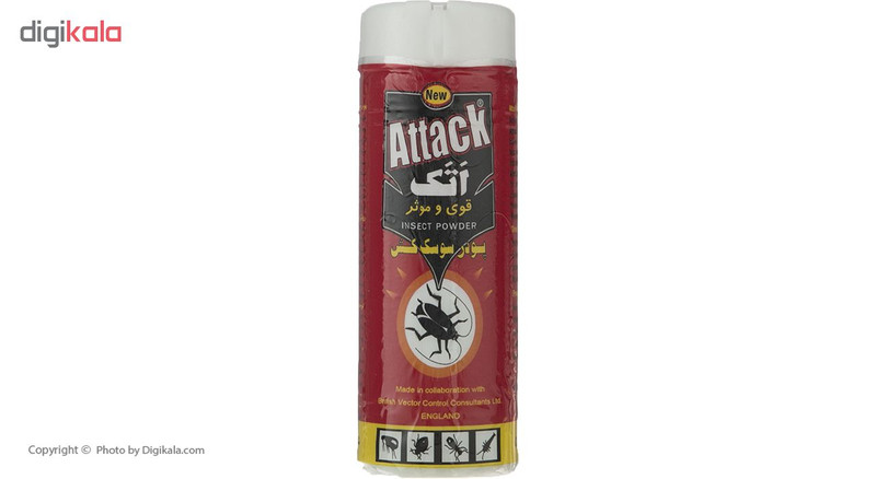پودر سوسک کش اتک مقدار 130 گرم